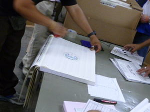 Cancelling unused ballots