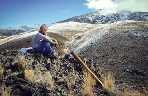 Self-portrait, Denio, Nevada, 1981