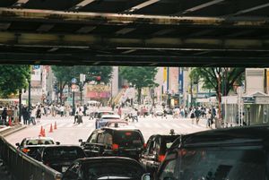 Under the Shibuya gate 2021