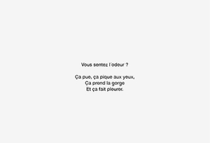 LA MARÉE ÉTAIT EN NOIR