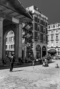 Busker in Covent Garden