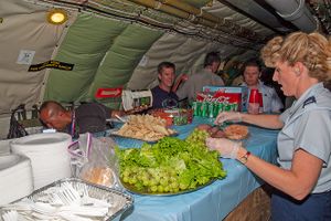 Lunch at 35,000 Feet