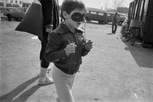 Boy with Mask