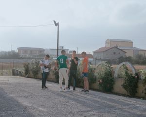 from the work "Loro Borici" about the boys of Albania's last football school since the end of communism