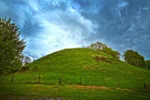 A grave hill