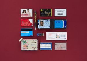 Afsaneh's Handbag Contents, Compartment II, 2014 © Ali Mobasser
