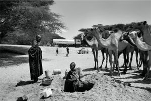 Women Collecting Water