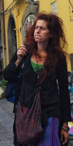 Young mother at Naples, 2015