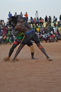 Central phase of the fight