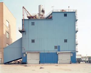 Department of Sanitation, 459 North Henry Street, Greenpoint, Brooklyn, looking east