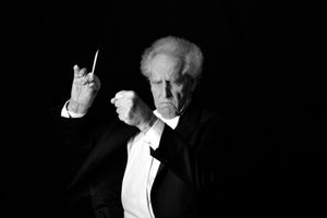 Conductor Benjamin Zander Portrait Session