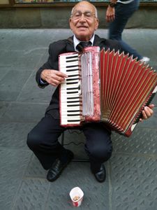 The accordion begger.