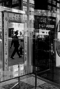 Sequin Mirror and Brass, NYC, 1967
