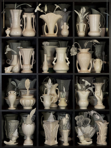 Shelf Collector with Etchings and Drawings