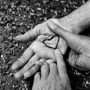 7. hand on heart