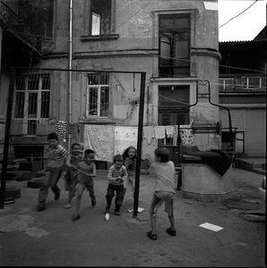 kids playing near the old well, Odessa