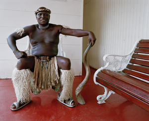 Zulu dancer and part time Sangoma in Johannesburg.