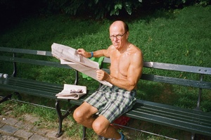 Man in Central Park