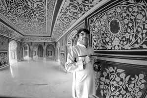 The painter in the maharajah palace