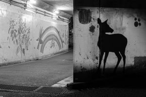 Underpass with Illustrations