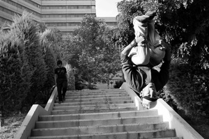 Parkour; play to display