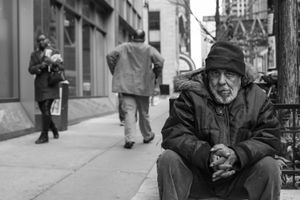 Carlos on the corner.