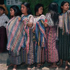 Young Women, Santiago Atitlán, Guatemala 1986