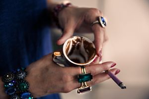Greek Coffee Fortune Reader