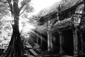 A temple. Cambodia