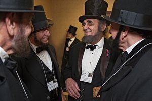 Laughing matters, Association of Lincoln Presenters Convention, 2013 © Arthur Drooker