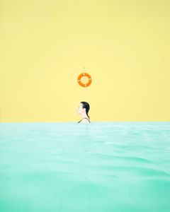 Aboard the sinking Titanic