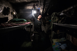 On the frontlines of the war in Ukraine