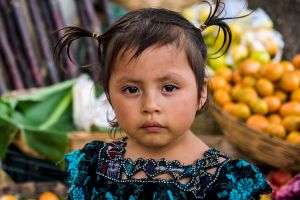 Young Girl at Market
