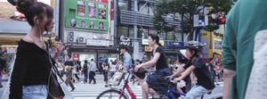 Tokyo heatwave. Shibuya
