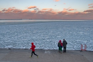 Lake of donuts