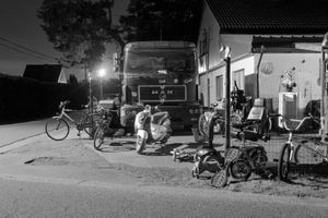 Straatverkoop.