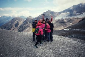 The glacier.