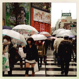 A walk in Tokyo