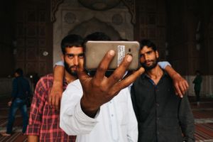 Selfie. New Delhi, Jama Majid, India, 2016