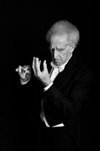 Conductor Benjamin Zander Portrait Session