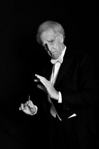Conductor Benjamin Zander Portrait Session