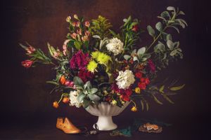 Flowers grow from dark moments