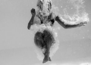 Tuija in the Water