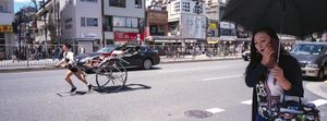 Tokyo heatwave. Asakusa Kokusai-dori