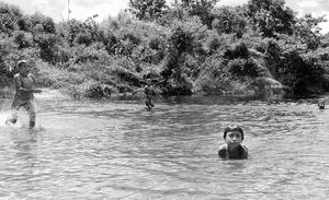 Indians in Amazon Forest