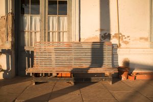 Train station at San Antonio de Areco, Buenos Aires