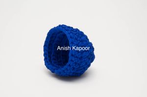 "Anish Kapoor", series: Knitting art, 2015
