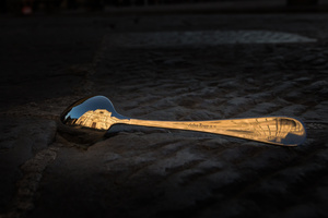 S. Croce square, sunset