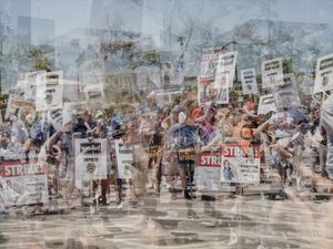 Writers on strike