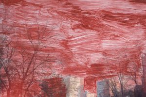 Belgrade in red